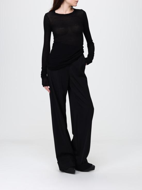 26SS 릭 오웬스 스웨터 RP01F6202RC 09 Black - RICK OWENS