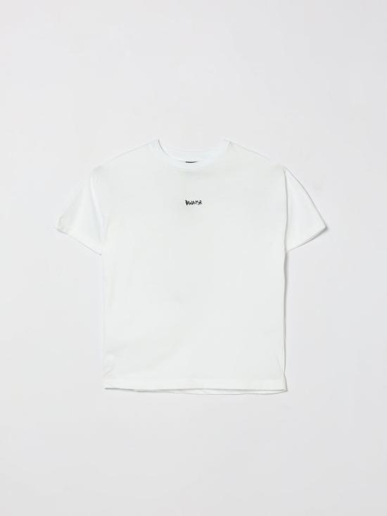 26SS [키즈] 디스클레이머 티셔츠 26EDK58804 BI NE White