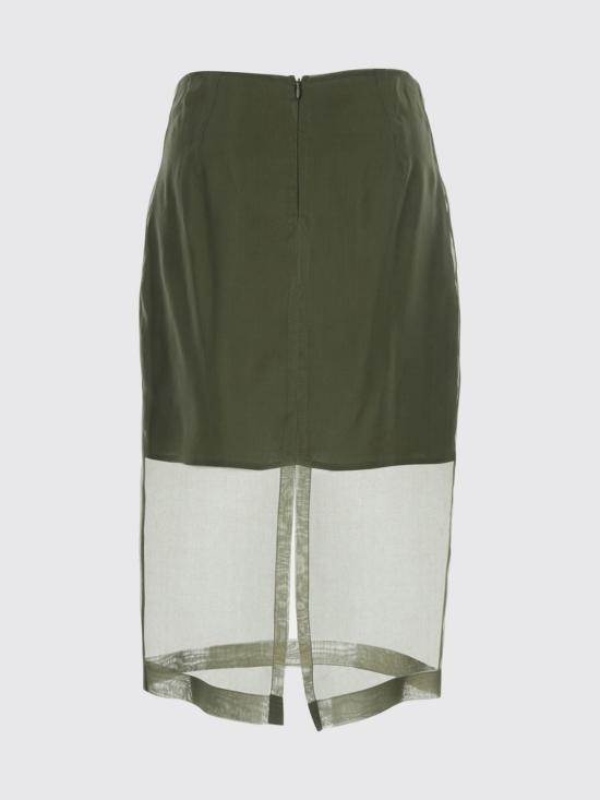 26SS 페데리카 토시 미디 스커트 40704409 88 Green - FEDERICA TOSI