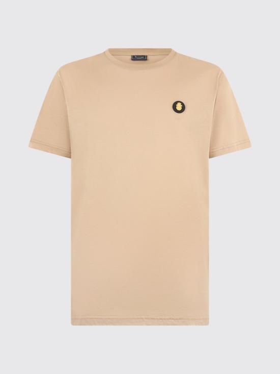 26SS 빌리어네어 반팔 티셔츠 BAFCMTK8950BTE014N 06 Beige - BILLIONAIRE