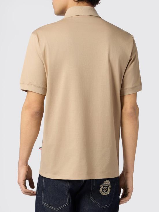 26SS 빌리어네어 폴로 티셔츠 BAFCMTK8951BTE014N 06 Beige - BILLIONAIRE