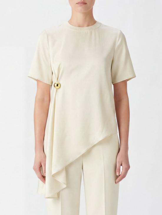 26SS 루루 드 세종 반팔 티셔츠 MADEA Ivory