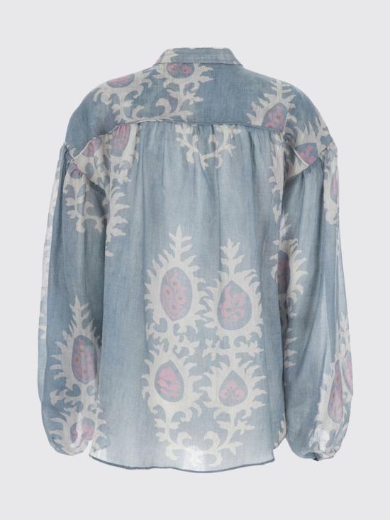 26SS 바잘 디럭스 블라우스 S11631100 119 Blue - BAZAR DELUXE