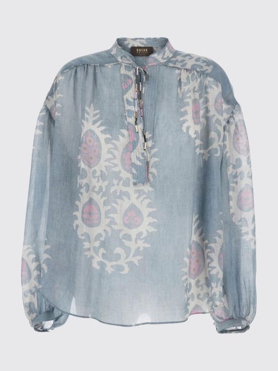 26SS 바잘 디럭스 블라우스 S11631100 119 Blue - BAZAR DELUXE