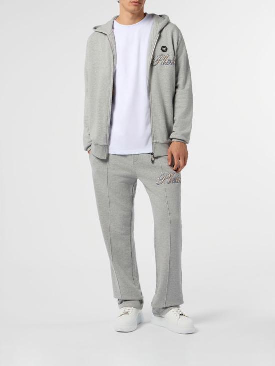 26SS 필립 플레인 후드 티셔츠 SAFCMJB3953PTE180N 10 Grey - PHILIPP PLEIN