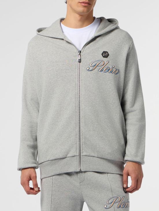26SS 필립 플레인 후드 티셔츠 SAFCMJB3953PTE180N 10 Grey