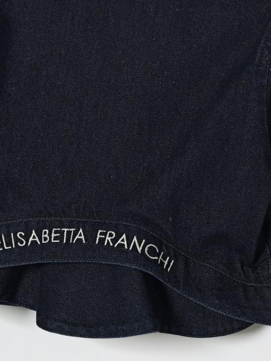 26SS [키즈] 엘리자베타프랜치 캐주얼 자켓 EGGB038DF011 4040 Blue - ELISABETTA FRANCHI