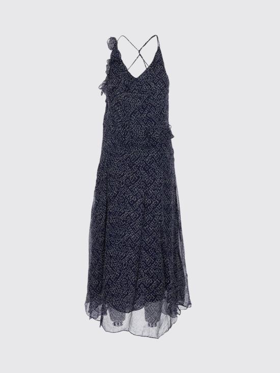 26SS 이자벨마랑에뚜왈 롱 원피스 RO1002FAD1J08E 30MI Blue - ISABEL MARANT ETOILE