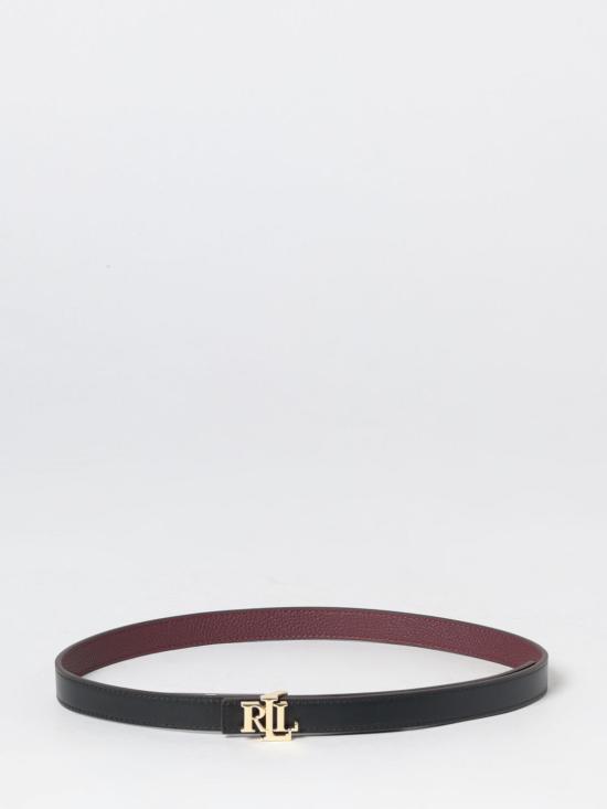 26SS 랄프 로렌 레귤러 벨트 412P06811 001 Burgundy - RALPH LAUREN
