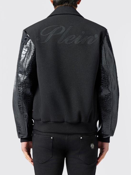26SS 필립 플레인 봄버 자켓 PAFCMRB3009PLE131N 02 Black - PHILIPP PLEIN