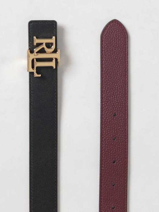 26SS 랄프 로렌 레귤러 벨트 412P06812 001 Burgundy - RALPH LAUREN