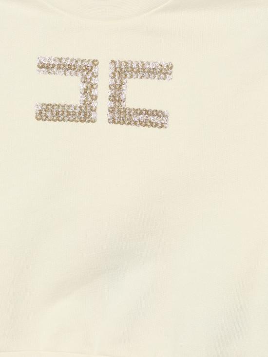 26SS [키즈] 엘리자베타프랜치 티셔츠 EGFE061FF002 0115 White - ELISABETTA FRANCHI
