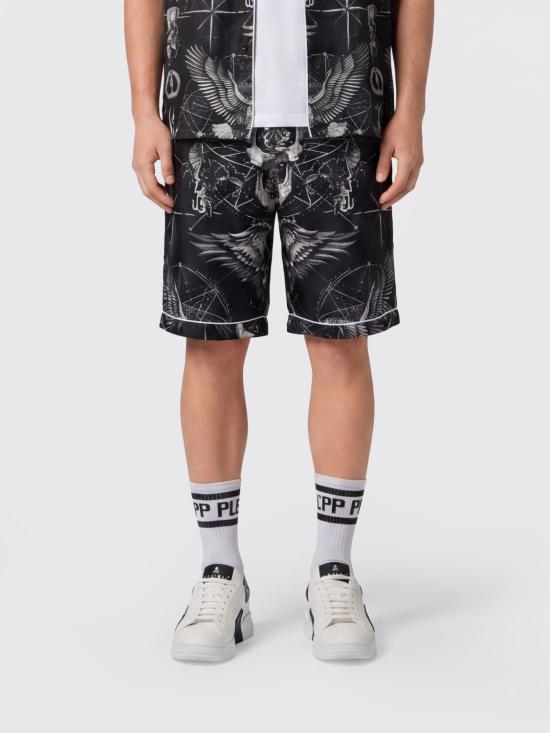 26SS 필립 플레인 숏팬츠 SAFCMRT1638PTE104N 02 Black