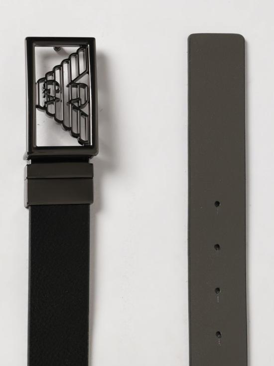 26SS 엠포리오 아르마니 가죽 벨트 Y4S507Y134J 88244 Black - EMPORIO ARMANI
