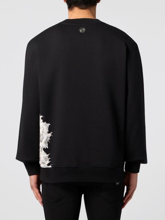 26SS 필립 플레인 긴팔 티셔츠 SAFCMJO1432PTE180N 02 Black - PHILIPP PLEIN