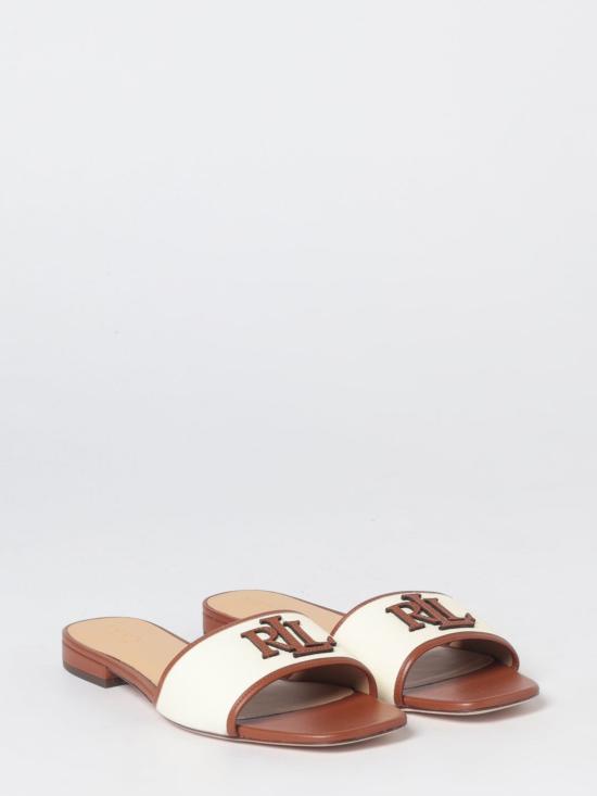 26SS 랄프 로렌 뮬/슬리퍼 802P04395 003 Beige - RALPH LAUREN