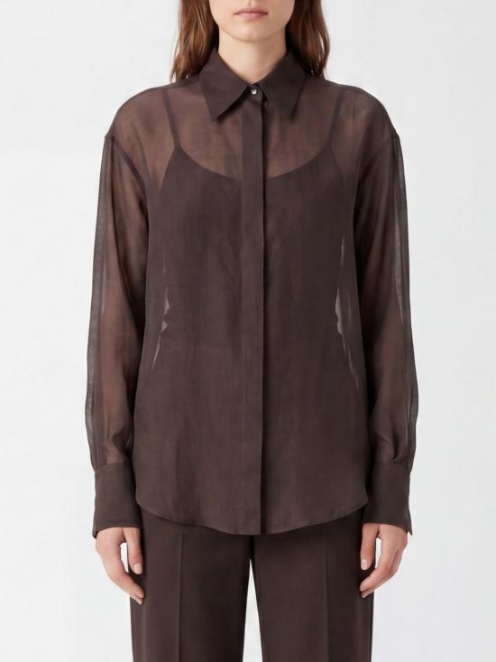 26SS 페데리카 토시 블라우스 41113415 69 Brown