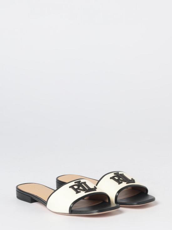 26SS 랄프 로렌 뮬/슬리퍼 802P04395 004 Natural - RALPH LAUREN