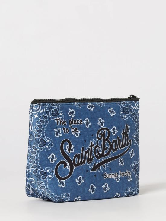 26SS 세인트바쓰 클러치/파우치 ALIN001 07497L Blue 2 - MC2 SAINT BARTH
