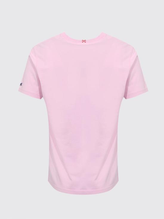 26SS 세인트바쓰 반팔 티셔츠 POT0001 04459L Pink - MC2 SAINT BARTH