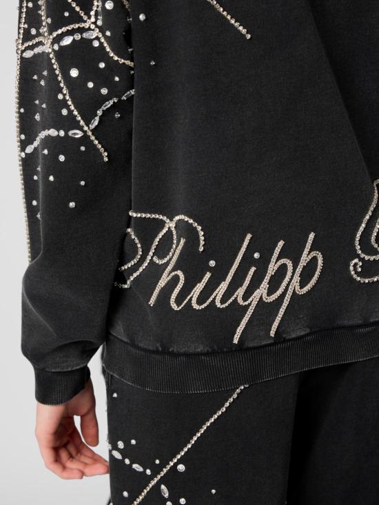 26SS 필립 플레인 스웨터 SAFCWJO1094PTE004N 02 Black - PHILIPP PLEIN