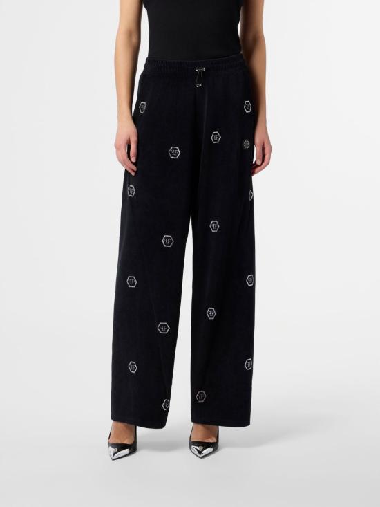26SS 필립 플레인 스트레이트 팬츠 SAFCWJT2194PTE003N 02 Black