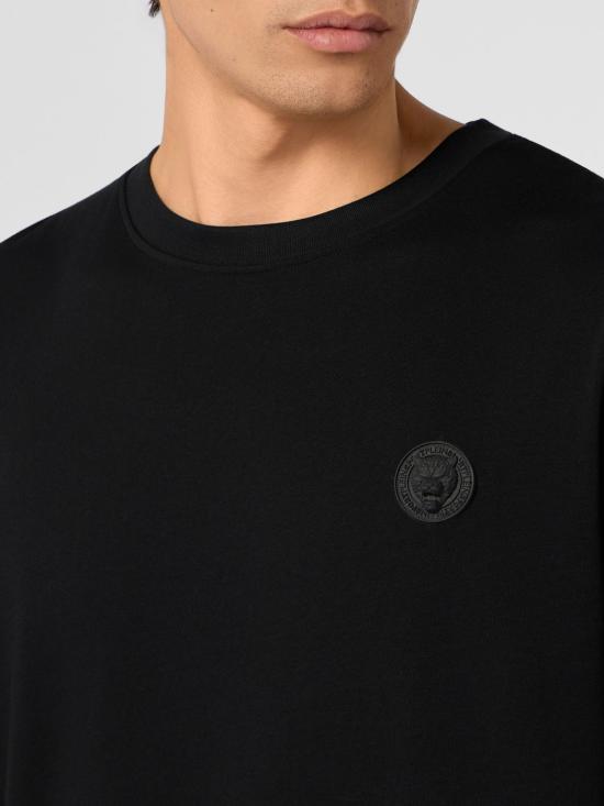 26SS 플레인스포츠 반팔 티셔츠 SAFCMTK8912SJY001N 02 Black - PLEIN SPORT