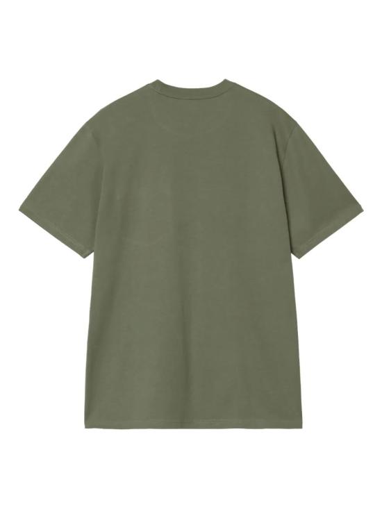 26SS 칼하트 WIP 숏슬리브 포켓 티셔츠 I030434 3IQXX OXIDE GREEN DOM - CARHARTT WIP
