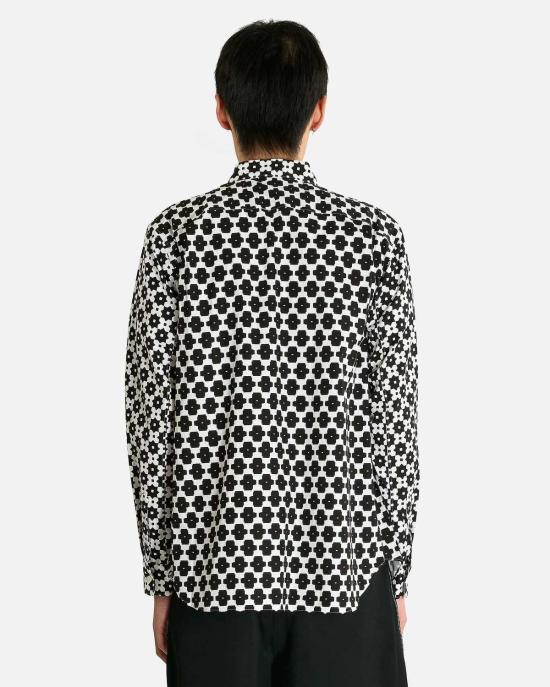  꼼데가르송 긴팔 셔츠 Comme Des Garçons 더블 지퍼 버튼 업 - COMME DES GARCONS