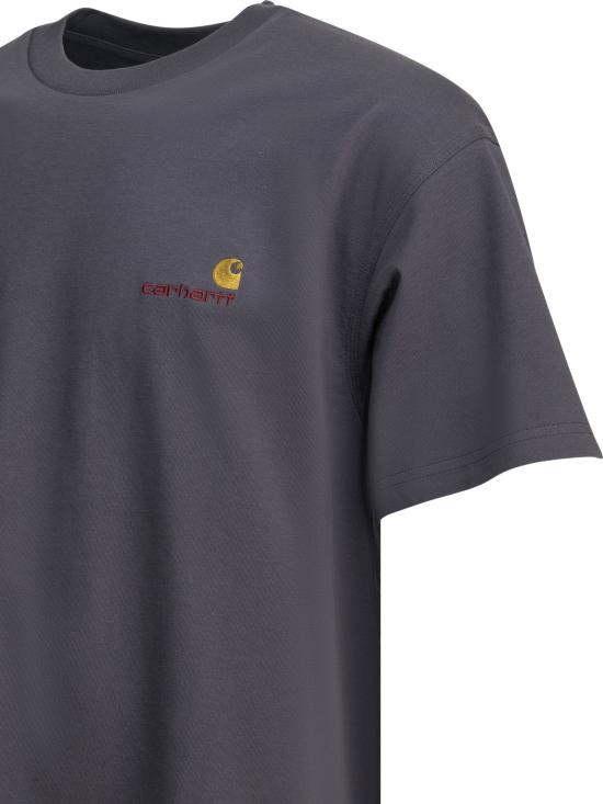 26FW 칼하트 WIP 숏슬리브 아메리칸 스크립트 티셔츠 I0299563RI XX Purple - CARHARTT WIP