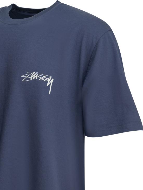 26FW 스투시 반팔 티셔츠 19051780811 Blue - STUSSY