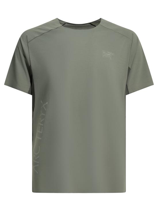 26SS 아크테릭스 노르반 델타 메쉬 백 반팔 티셔츠 X000010340NORVAN DW LOGOVOID CLOUD Grey