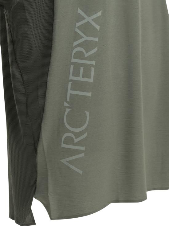 26SS 아크테릭스 노르반 델타 메쉬 백 반팔 티셔츠 X000010340NORVAN DW LOGOVOID CLOUD Grey - ARC`TERYX