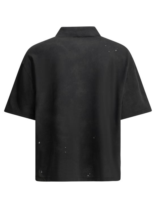 26FW 칼하트 WIP 폴로 티셔츠 I03685689 EJ Black - CARHARTT WIP