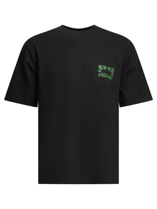 26FW 스투시 반팔 티셔츠 19051860001 Black