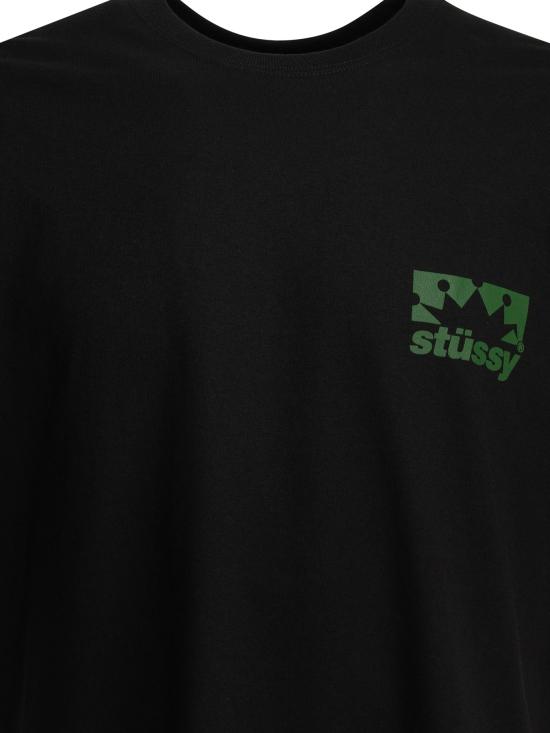 26FW 스투시 반팔 티셔츠 19051860001 Black - STUSSY