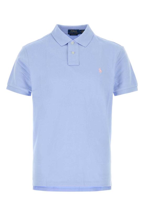 26FW 폴로 랄프로렌 폴로 티셔츠 710680784 531 Light Blue