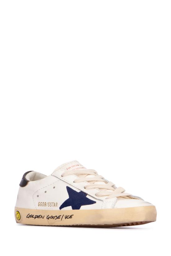 26FW [키즈] 골든구스 스니커즈 GYF00270F004340 11429 WHITENAVYBLUEBLACKTOBACCO - GOLDEN GOOSE