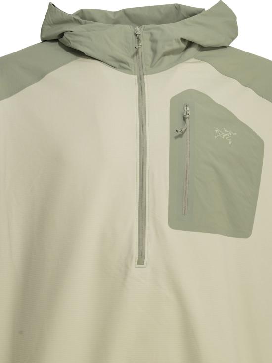 26SS 아크테릭스 후드 티셔츠 X000009807KONSEAL SL HDYSEA SALT HABITAT Beige - ARC`TERYX
