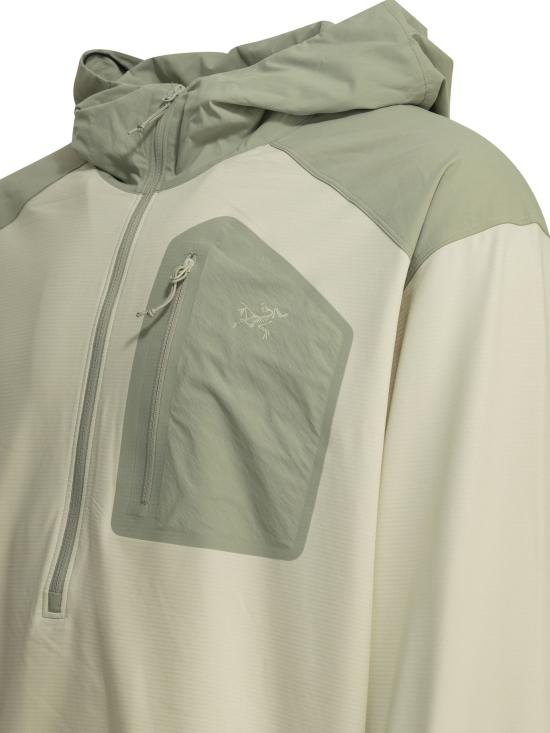 26SS 아크테릭스 후드 티셔츠 X000009807KONSEAL SL HDYSEA SALT HABITAT Beige - ARC`TERYX