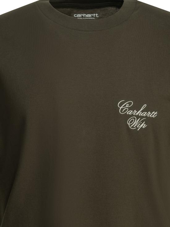 26FW 칼하트 WIP 반팔 티셔츠 I03687963 XX Green - CARHARTT WIP