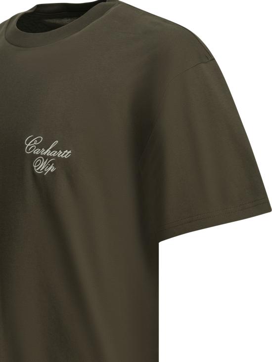 26FW 칼하트 WIP 반팔 티셔츠 I03687963 XX Green - CARHARTT WIP