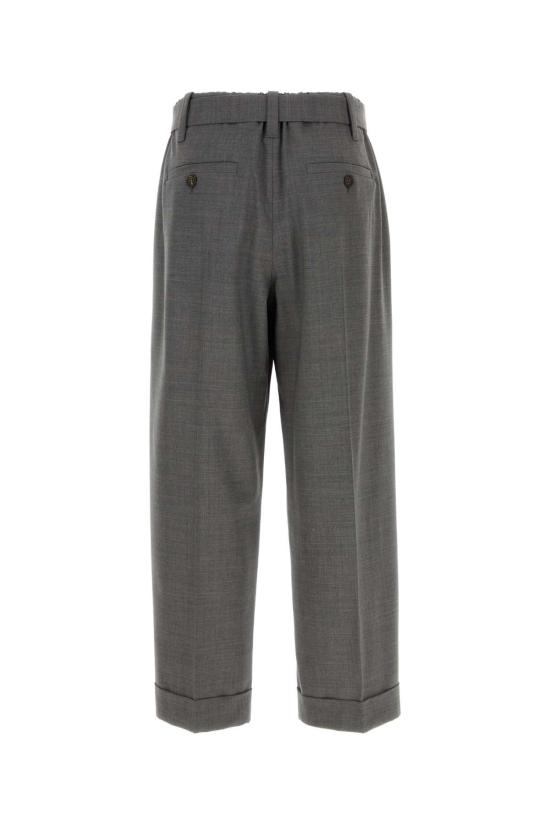 26FW 브루넬로 쿠치넬리 스트레이트 팬츠 MPW07P8995 C010 Grey - BRUNELLO CUCINELLI