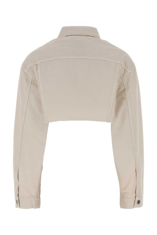 26FW 미우미우 셔츠 GWB314SOOO197V F0009 White - MIU MIU