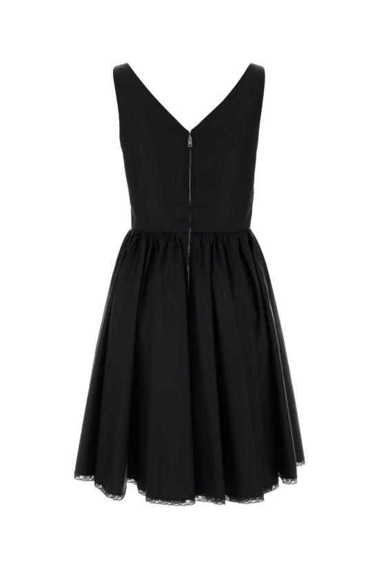 26FW 프라다 미디 원피스 230755SOOO1WQ8 F0002 Black - PRADA