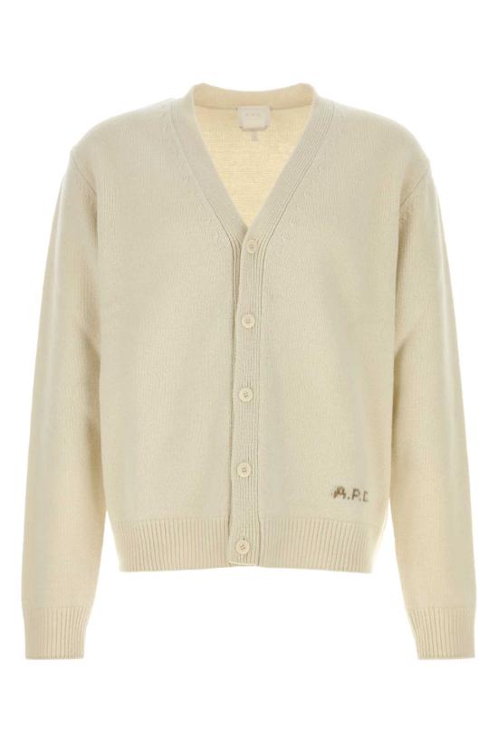 26FW 아페쎄 가디건 WOASWH22020 AAD White
