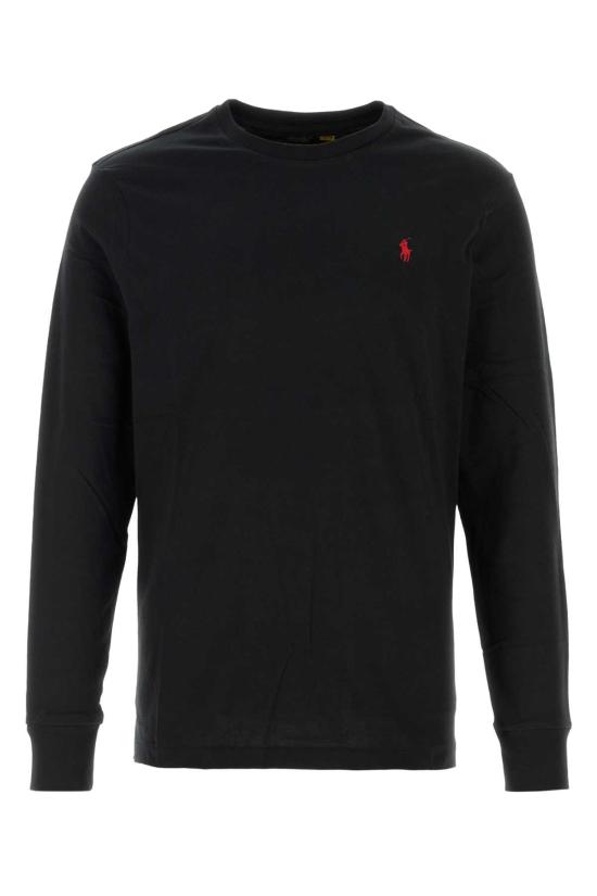 26FW 폴로 랄프로렌 긴팔 티셔츠 710671468 001 Black