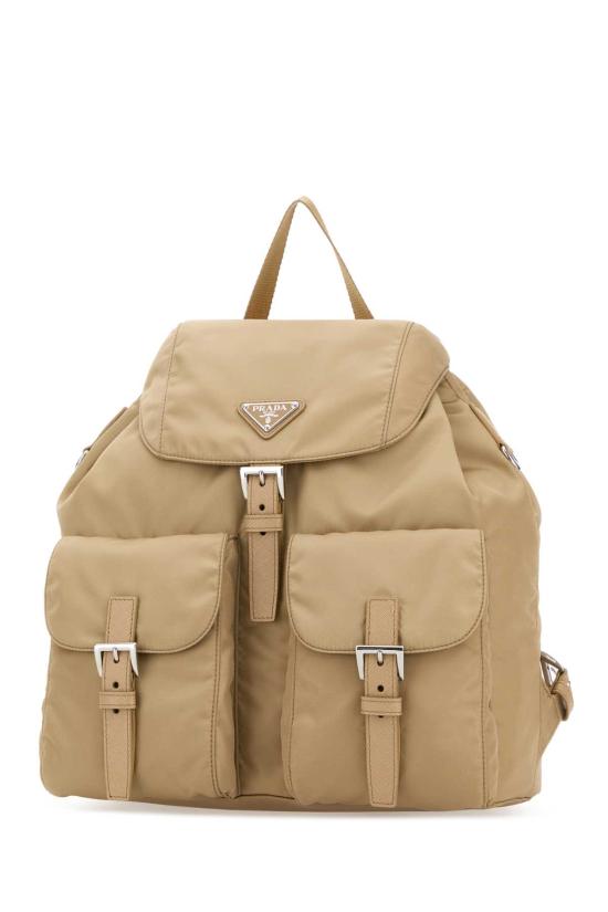 26FW 프라다 리나일론 백팩 1BZ811VOTMRV44 F0040 Beige o Tan - PRADA