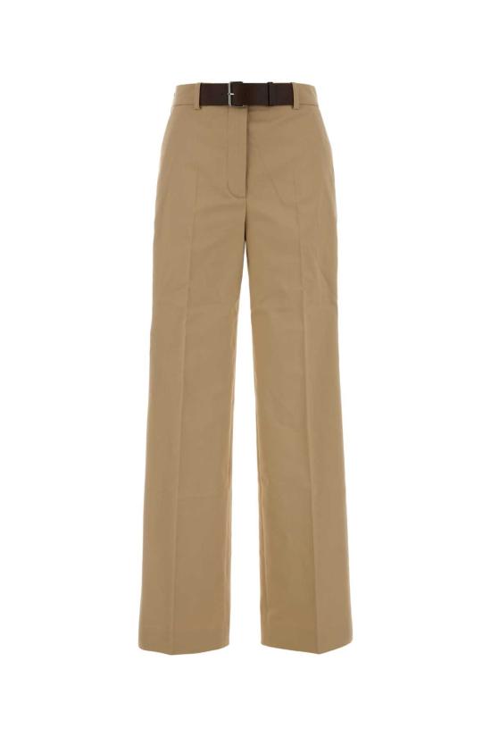 26FW 토리버치 스트레이트 팬츠 177941 256 Beige o Tan