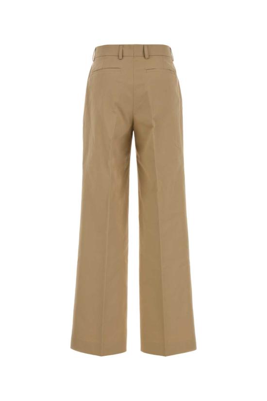 26FW 토리버치 스트레이트 팬츠 177941 256 Beige o Tan - TORY BURCH